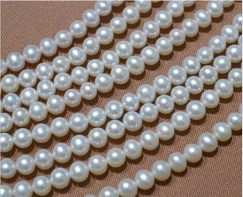 Genuine 4-10mm White South Sea Pearl Round Loose Beads 15″ Strands AAA