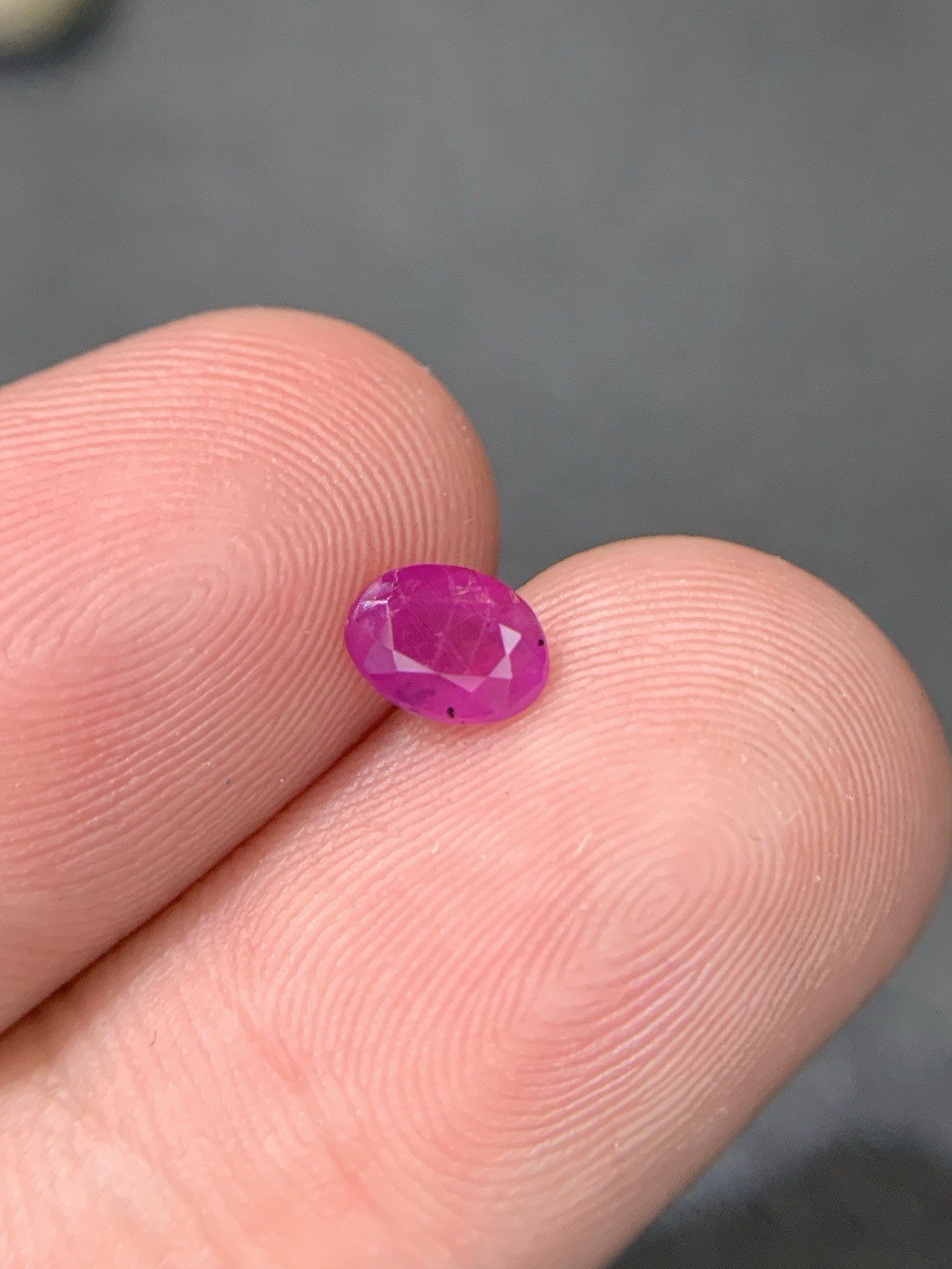 0.81 Ct No Heat Ruby