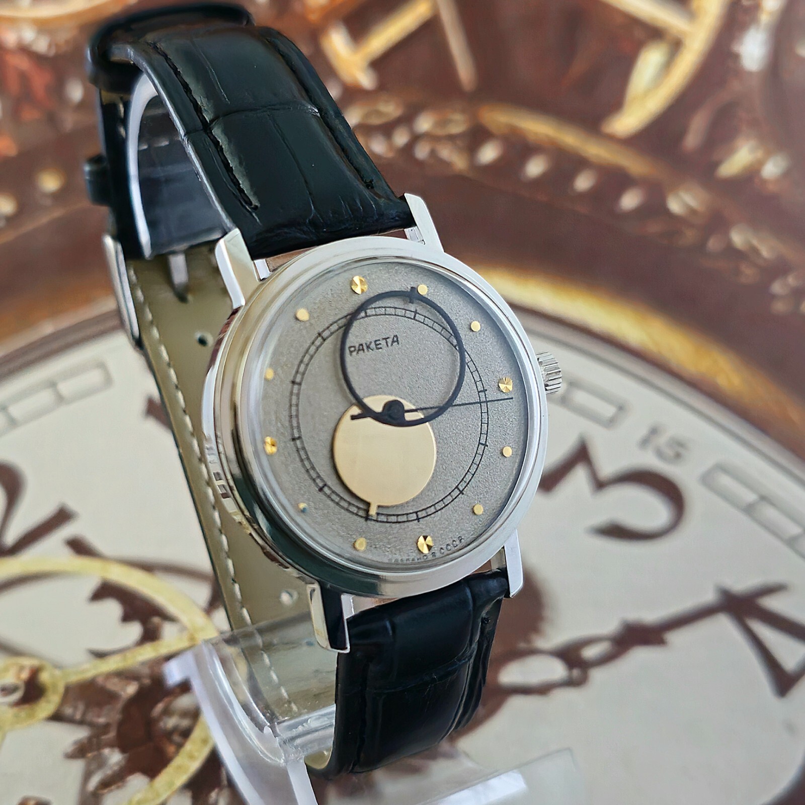 Vintage Watch USSR RAKETA Copernik Soviet watch Space Copernic Mechanism 2609.HA