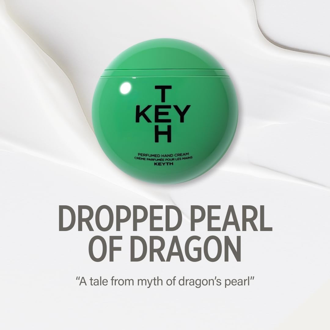 KEYTH PERFUMED HAND CREAM DROPPED PEARL DRAGON (70ML, 2.36 FL.OZ.) / Rich