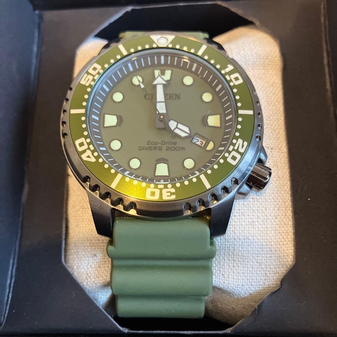 CITIZEN Eco Drive Diver’s Watch BN0157 11X