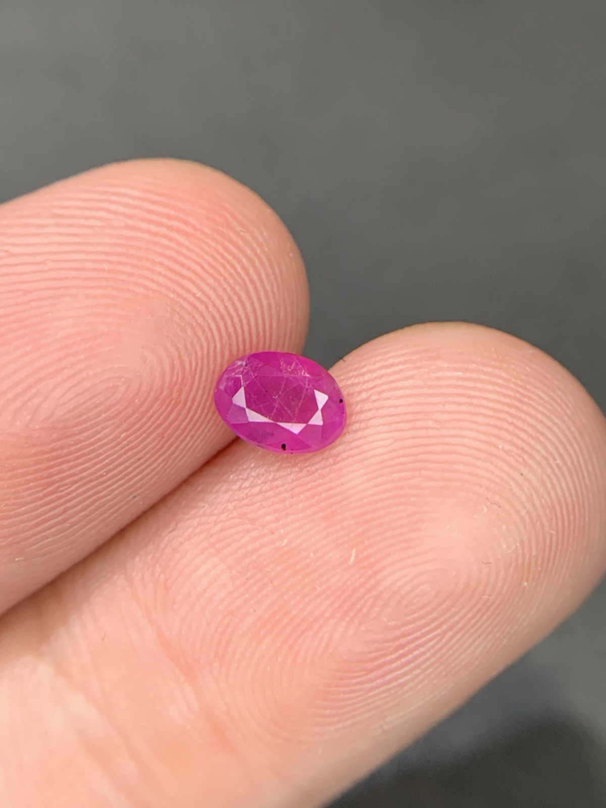 0.81 Ct No Heat Ruby
