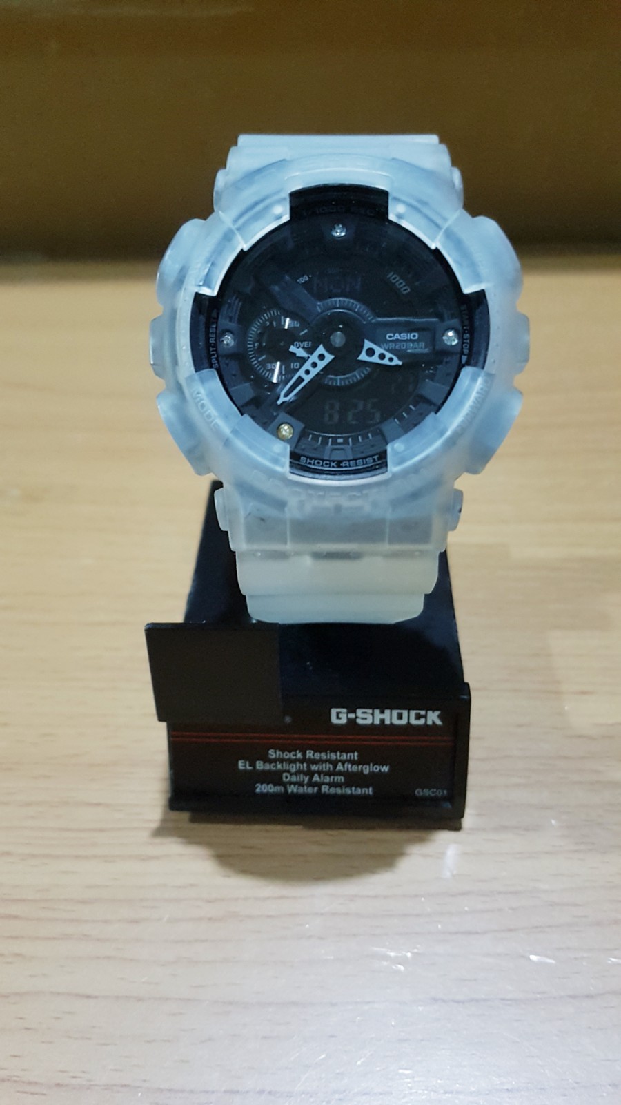 Vintage G-Shock GA Gold Diamond Index 35th Aniversary LimitedEditon Custom Jelly