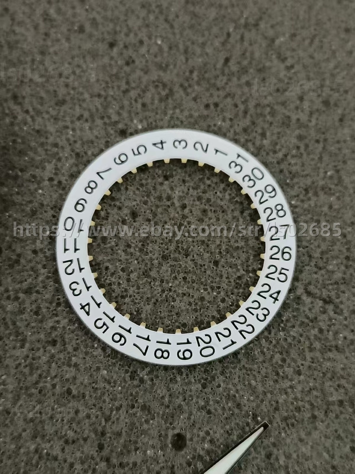 DIY SET for 2824 Mark 17 40MM Watch case + dial + hands + Strap sapphire