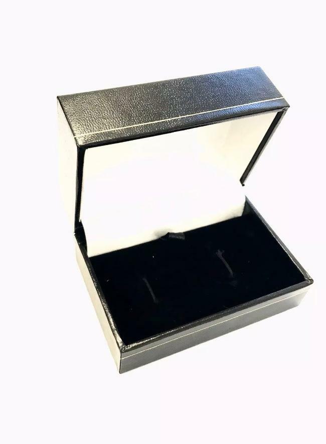 Personalised Cufflinks Engraved In Pristina Fonts Name, Role, Date And Name