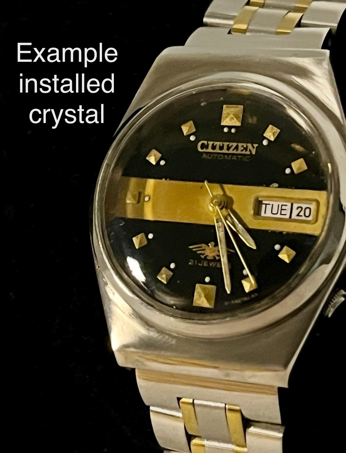 Replacement Acrylic Watch Crystals – 30mm to 40mm – DPA – Round Domed – 1 Pc