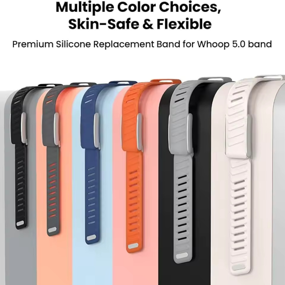 Soft Silicone Sports Adjustable Bracelet Band For Whoop 4.0/5.0/ONE/PEAK/LIFE/MG