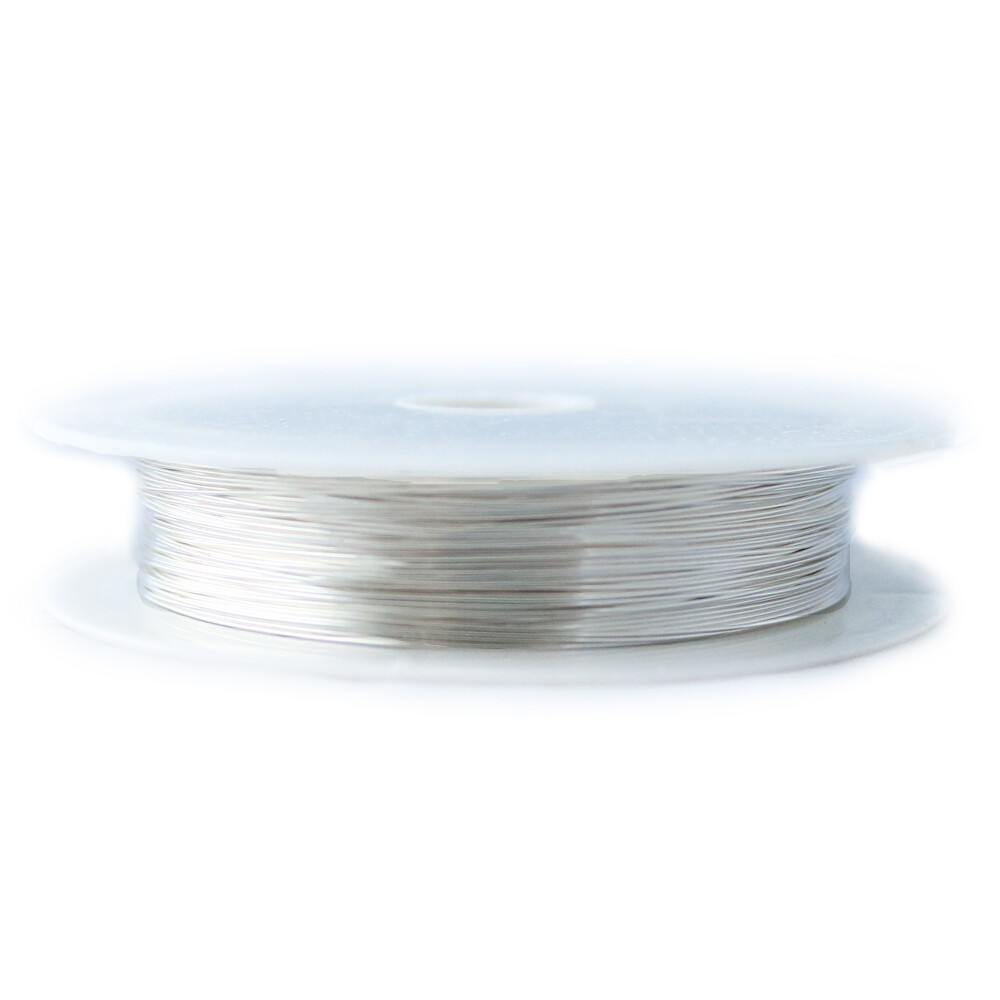 5FT 925 Sterling Silver wire Half Hard Round 12-16 18 19 20 21 22 24 26 28 30 Ga