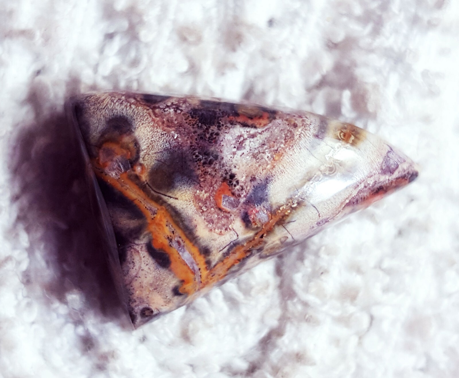 Certified 100% Natural Leopard Jasper 9.80 Ct Loose Gemstone With Free Gift