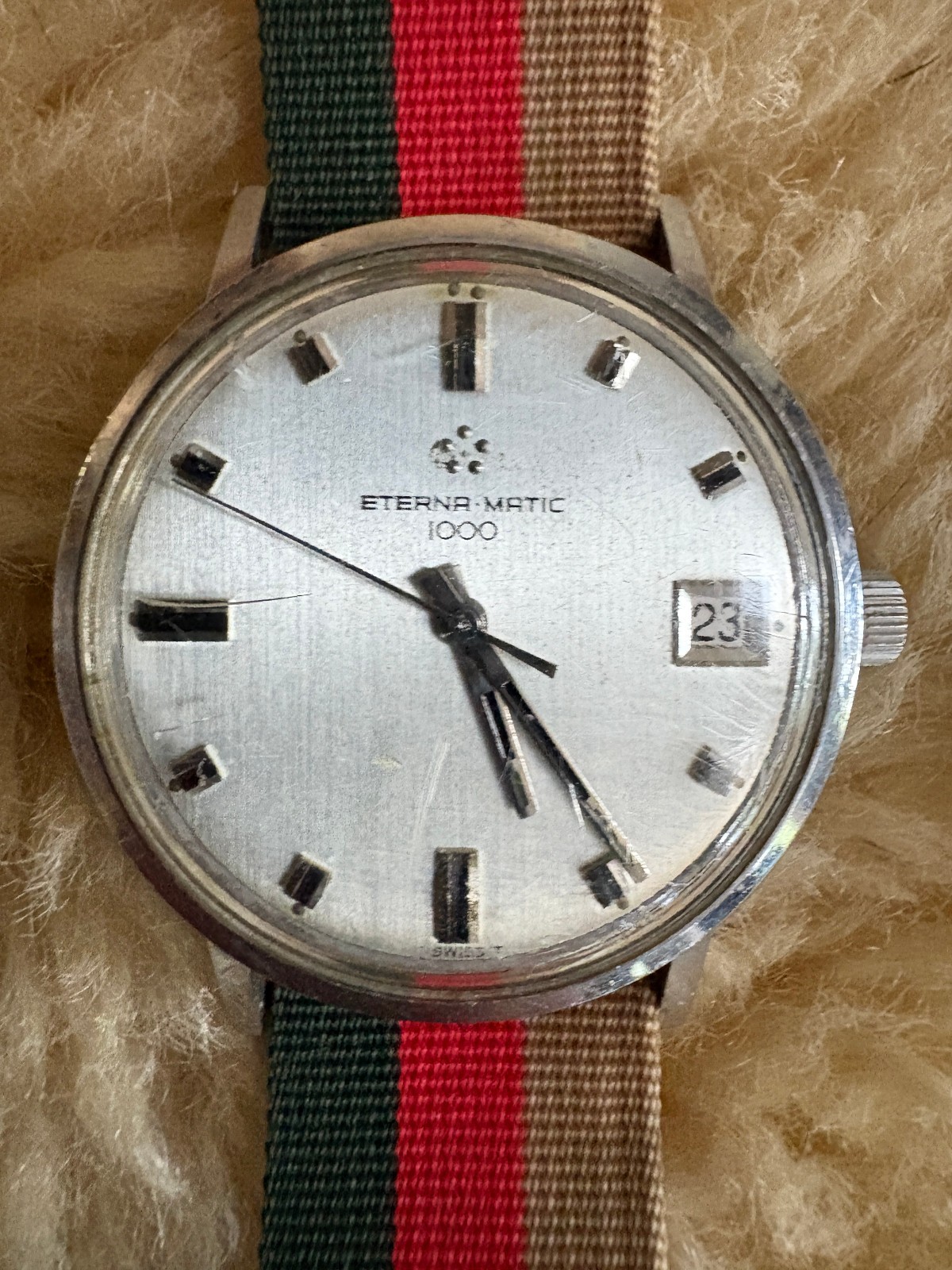 Vintage Eterna-Matic 1000 Wristwatch