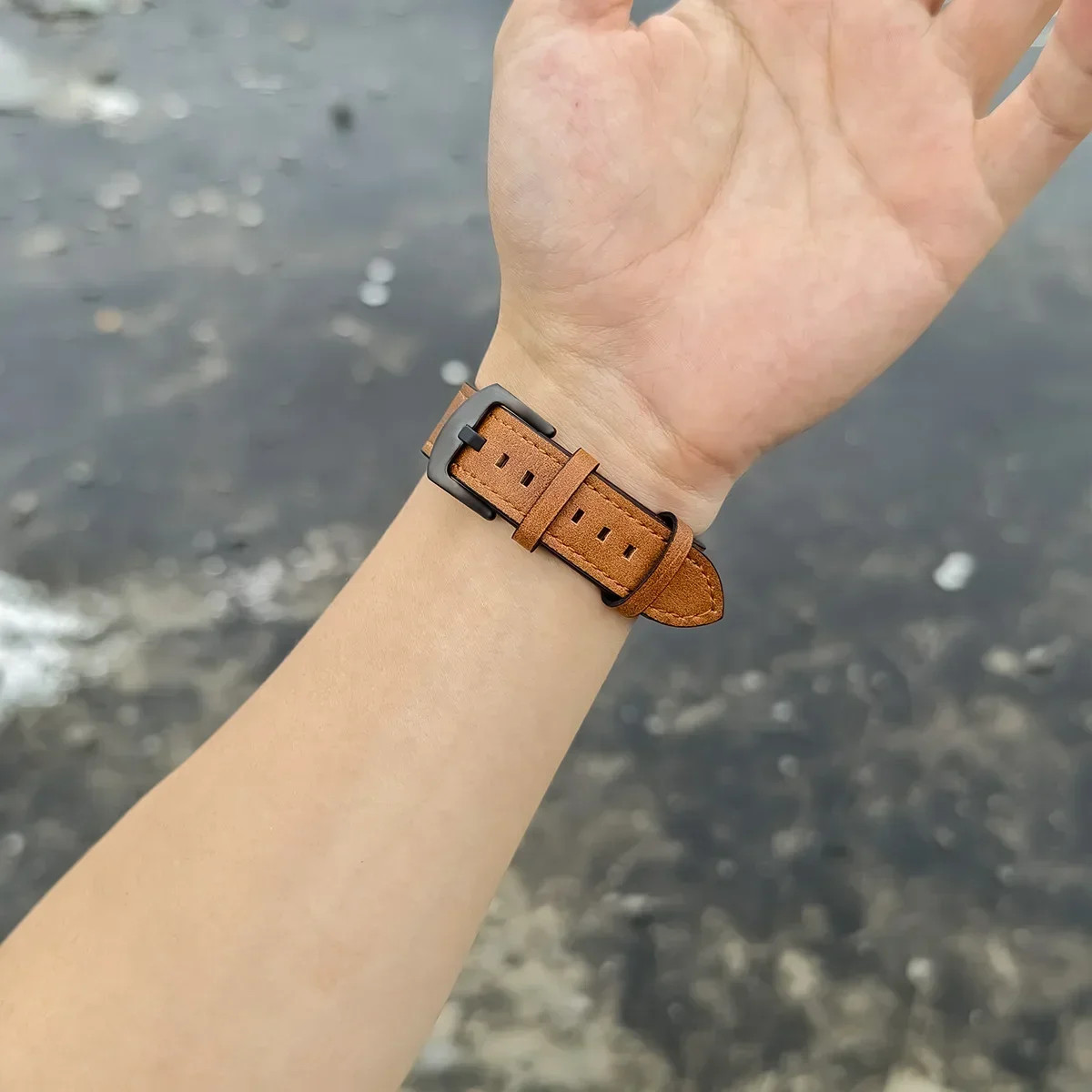 22Mm 20Mm Leather Strap for Xiaomi Redmi Watch 3/5 Active/ 3/5 Lite Soft Band fo