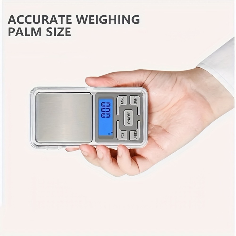 Mini Digital Pocket Scale 200g 0.01g Jewelry Kitchen Precision Weight Scale USA