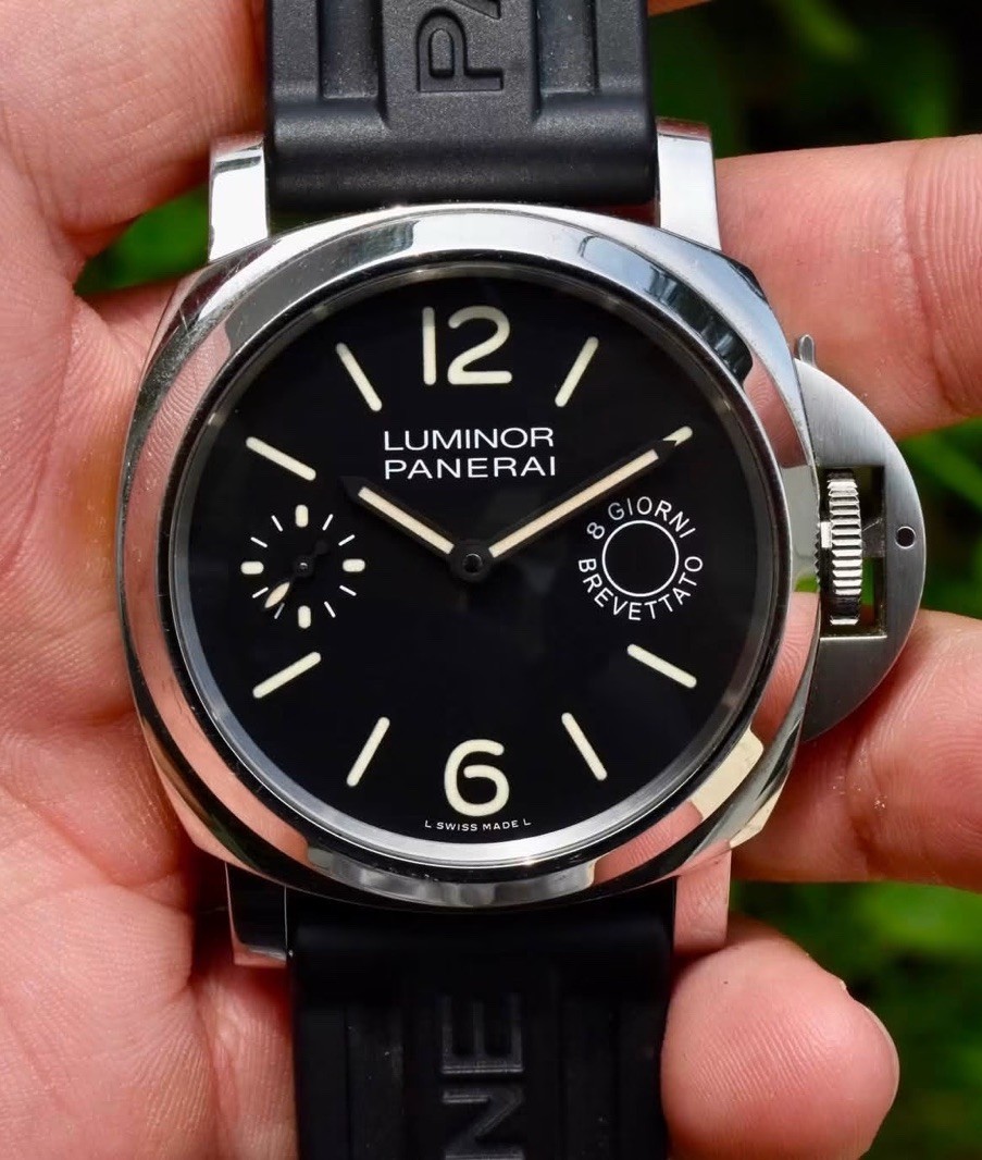 PANERAI Luminor Marina 8 Days Acciaio PAM00590 Black Men’s automatic