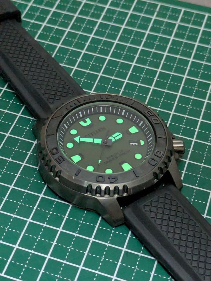 Citizen Promaster BN0157 11X Bezel Ring Replacement with Strap