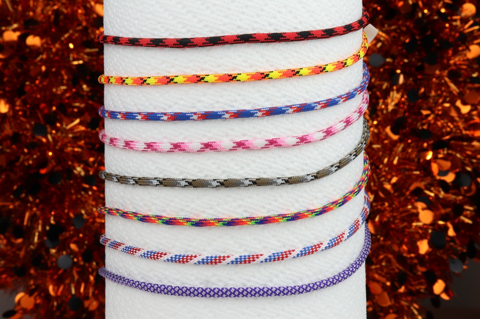 Braided Choker Necklaces Bracelets Anklets Silver Lobster Clasp Lightweight 4mm