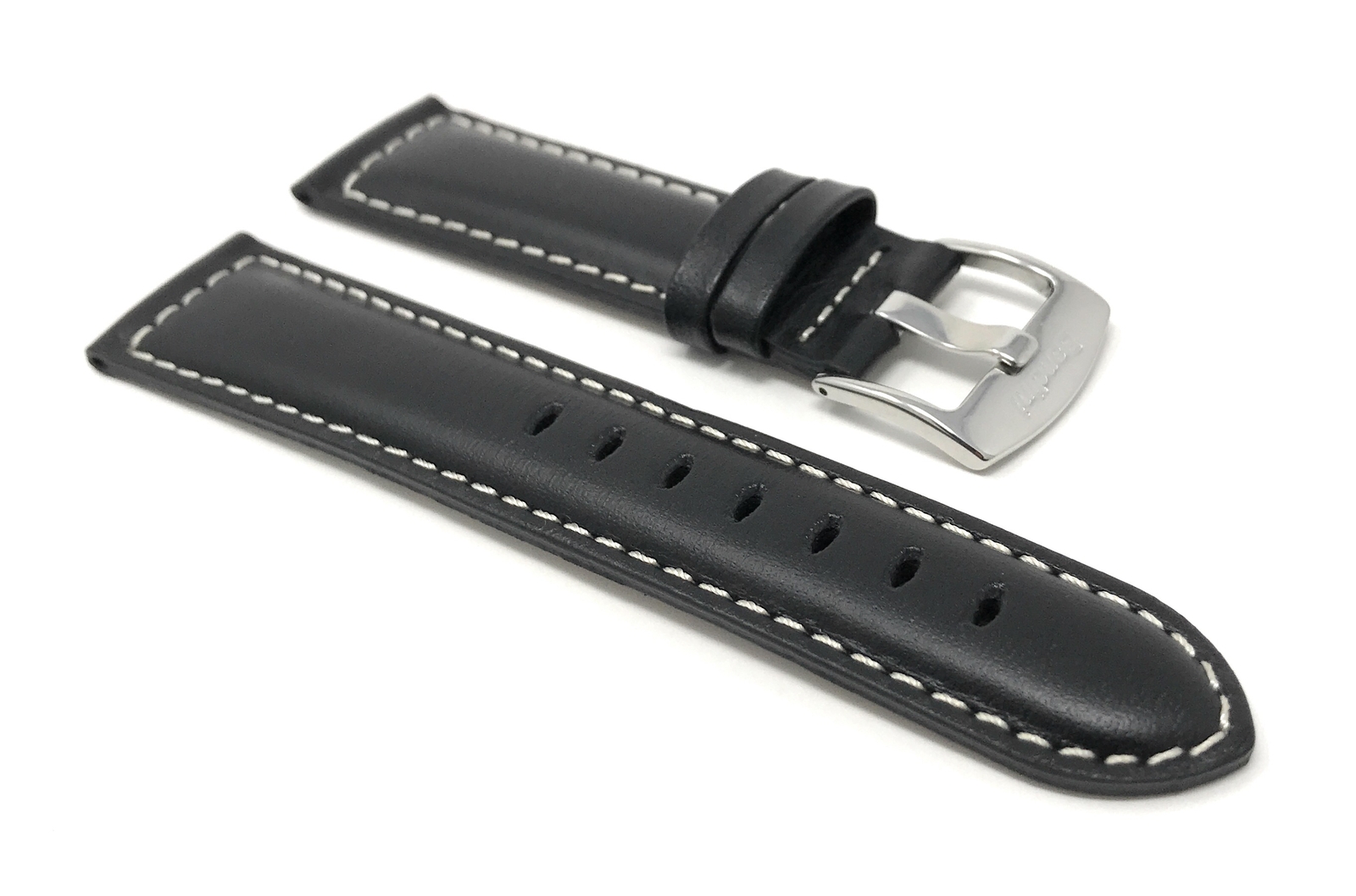 20mm Classic Leather Watch Band Strap for Movado Museum Classic