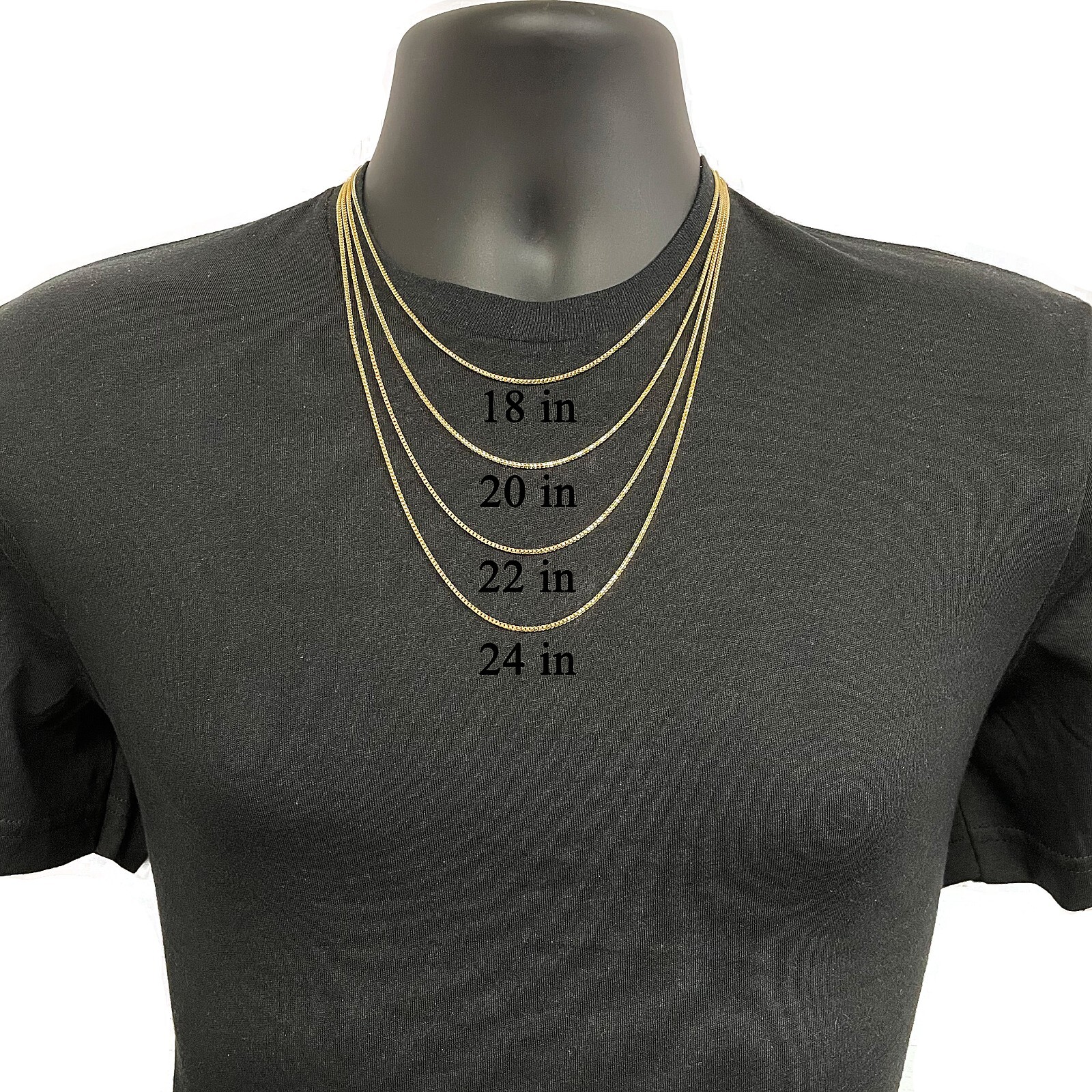 14k Yellow Gold Solid Diamond Cut Franco Chain Necklace 20″ 1.5mm 6.9 grams