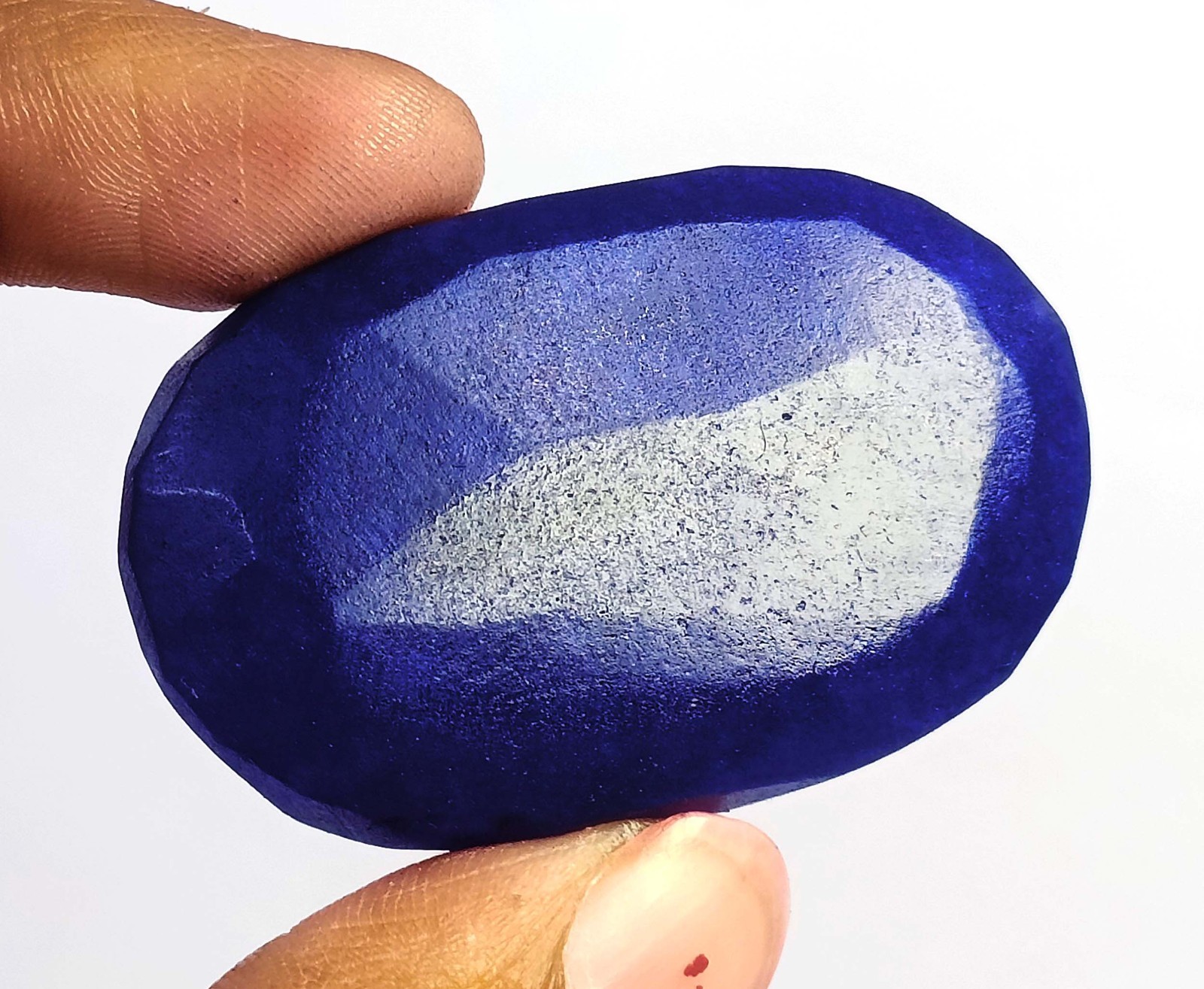 Superior High Quality 109 Ct Natural Blue Sapphire Oval Shape IGL Gemstone 6AHL