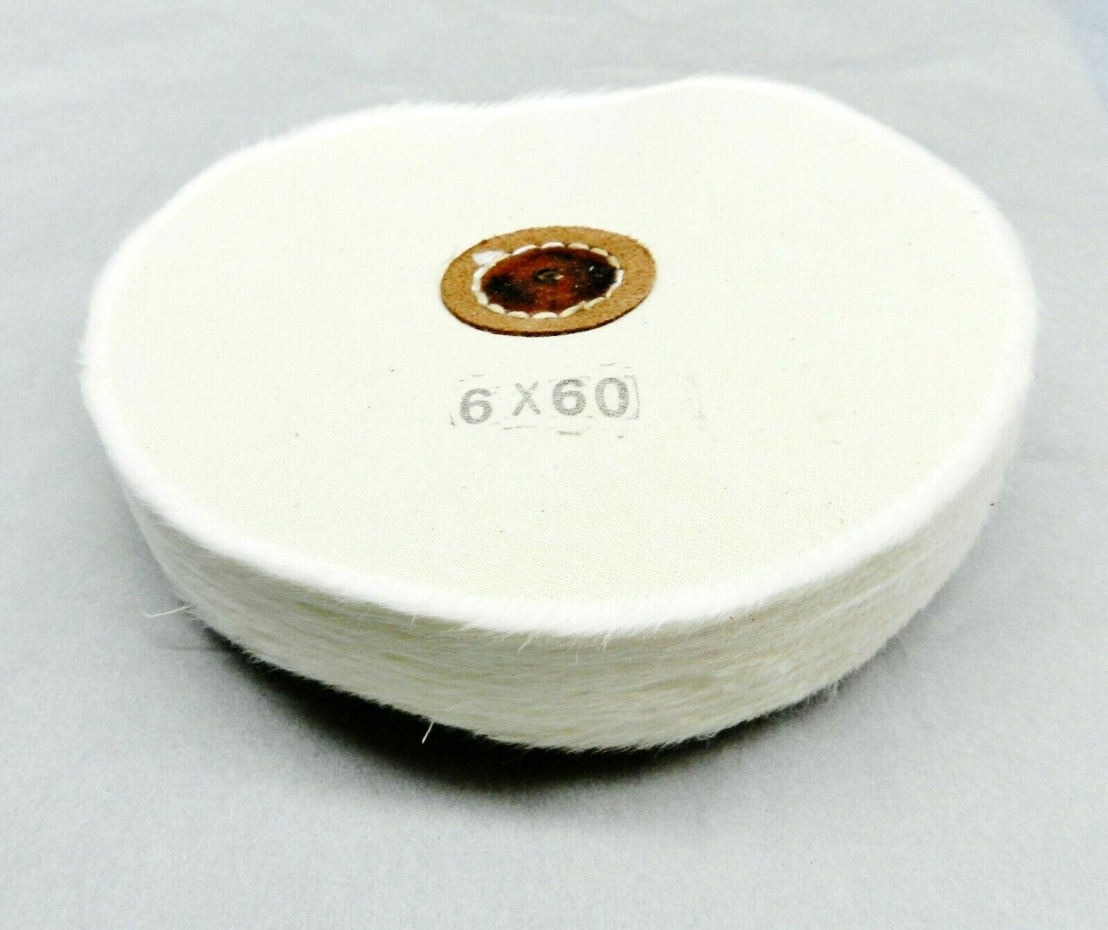 6″ Polishing Buff Finex Muslin Loose Leather Center 60Ply Thick Buffing Wheel