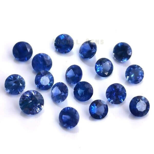 1.5MM -4.5MM AAA GRADE NATURAL BLUE SAPPHIRE ROUND CUT FACETED LOOSE GEMSTONE