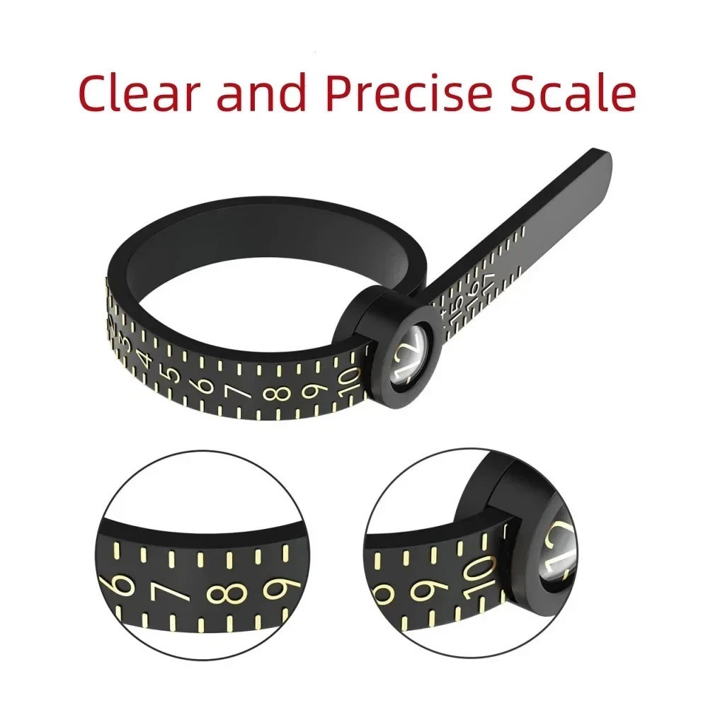 Ring Sizer Measuring Set 1-17 USA Rings Finger Size Jewelry Sizing Measure Tool.