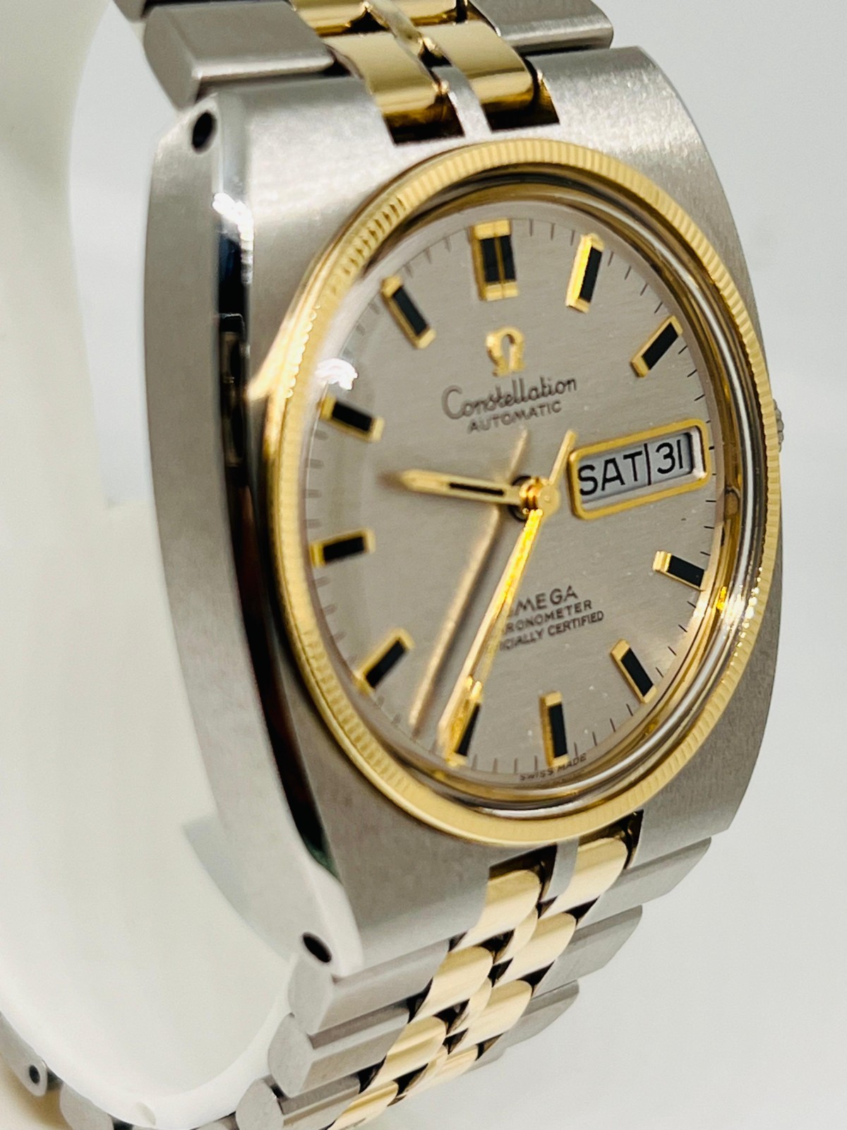 Vintage Omega Constellation Chronometer C-Shape Automatic Men’s Wristwatch
