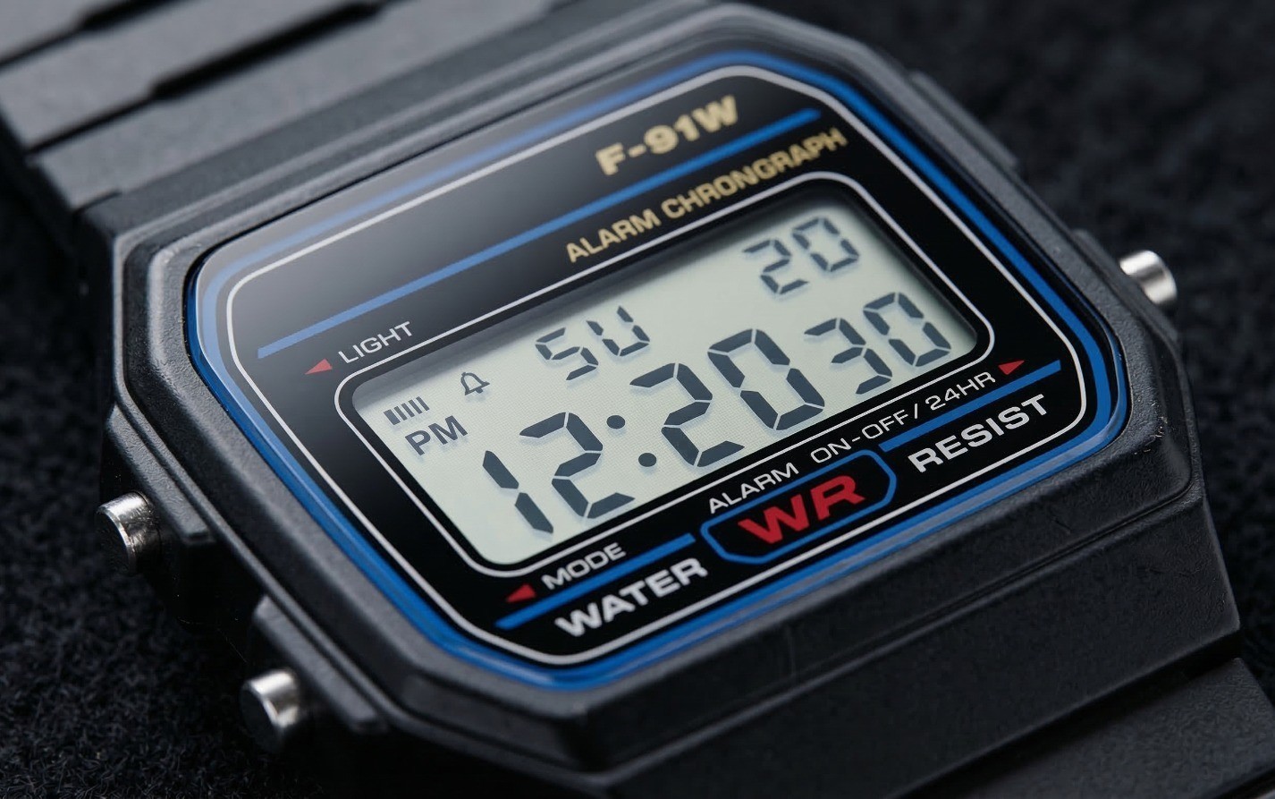 F91W Classic Digital Watch Resin Strap Stopwatch Chronograph Sport Men Watch