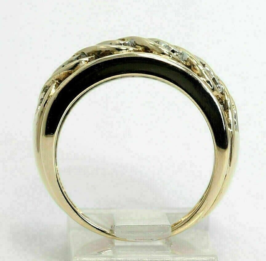 1.50 Ct Round Cut Lab-Created Diamond 14K Yellow Gold Over Engagement Band Ring