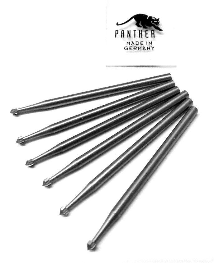 Jewelry Making Stone Setting Bur Size 019 Jewelers Setters Panther Germany 6/Pk