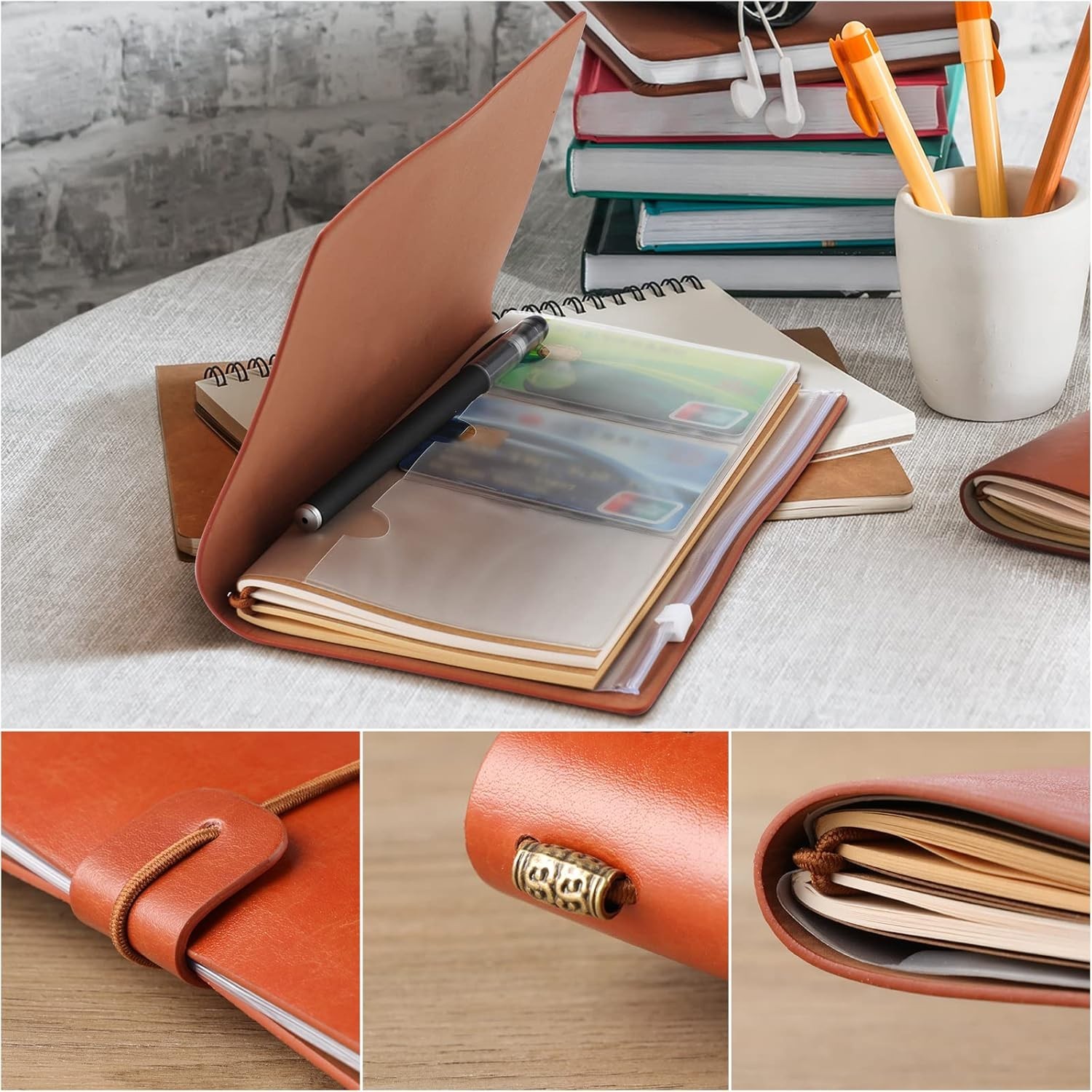 Gifts for Wife, Wife Gifts Leather Journal, Anniversary Birthday Mothers Day Chr