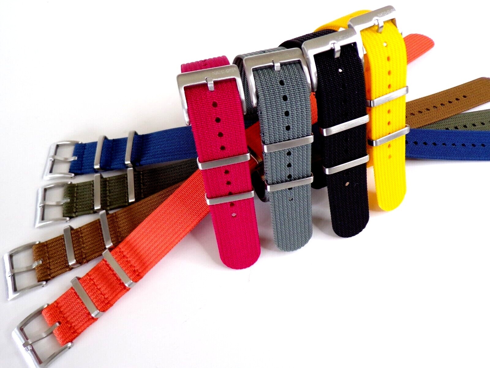 NATO G10 ® NEW RIBBED Xtreme WR Nylon military RAF watch band Pilot strap IW usa