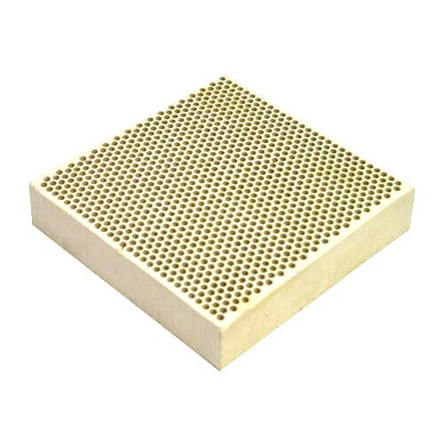Ceramic Honeycomb Block Soldering Plate with Holes Jewelry Heat Board 4″ x 4″