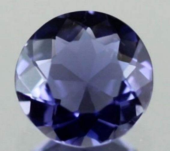 IOLITE 6 MM ROUND CUT ALL NATURAL NO TREATMENTS