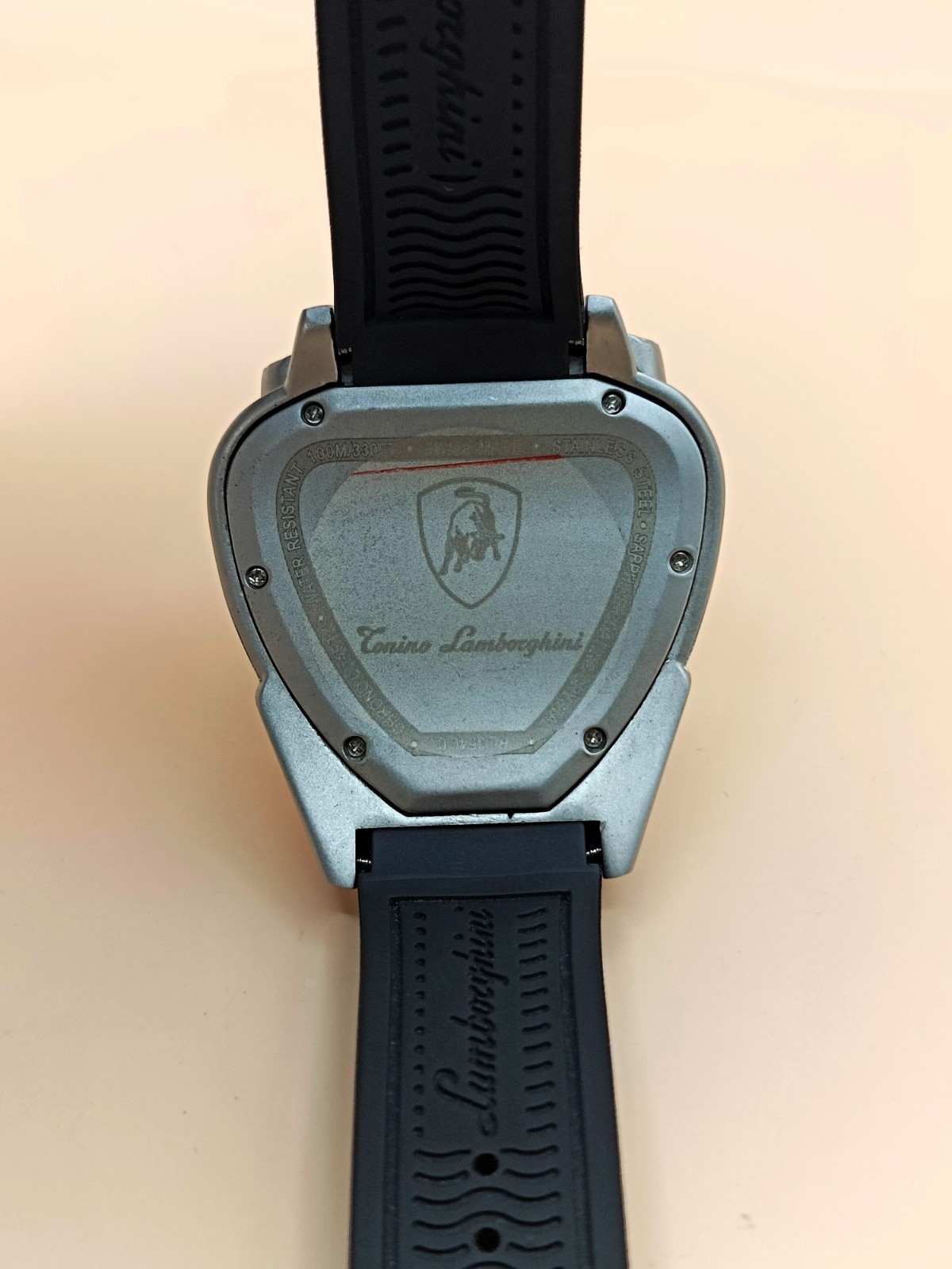 Amazing Tonino Lamborghini Chronograph Black Dial Refurbished Men’s Wrist Watch