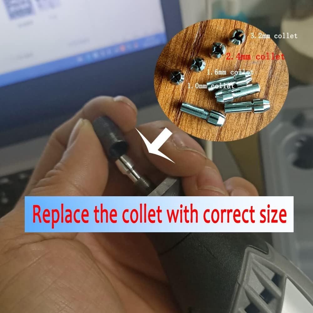 6 Pcs Jewelry Cutting Wheels Burrs 3/32″ Shank T Shape Lapidary Engraving Tools