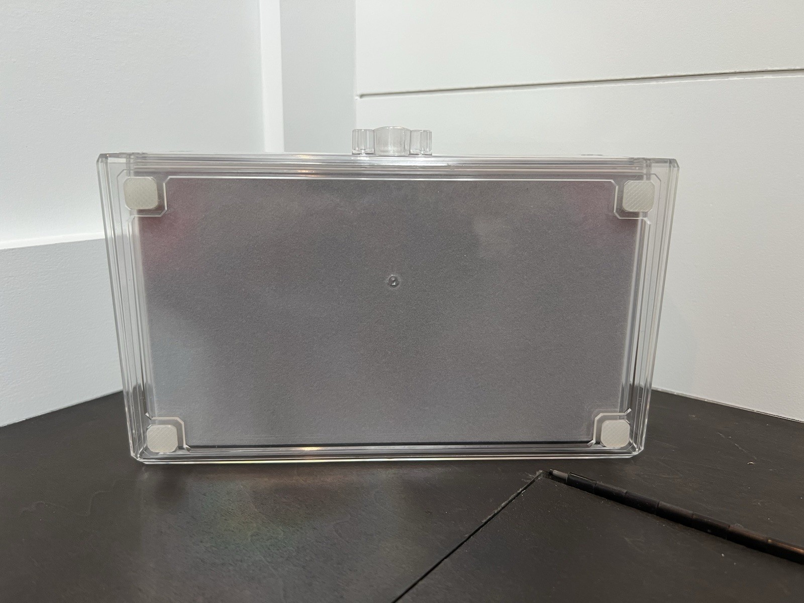 Clear Plastic 3-Drawer Jewelry Organizer, Velvet Lined