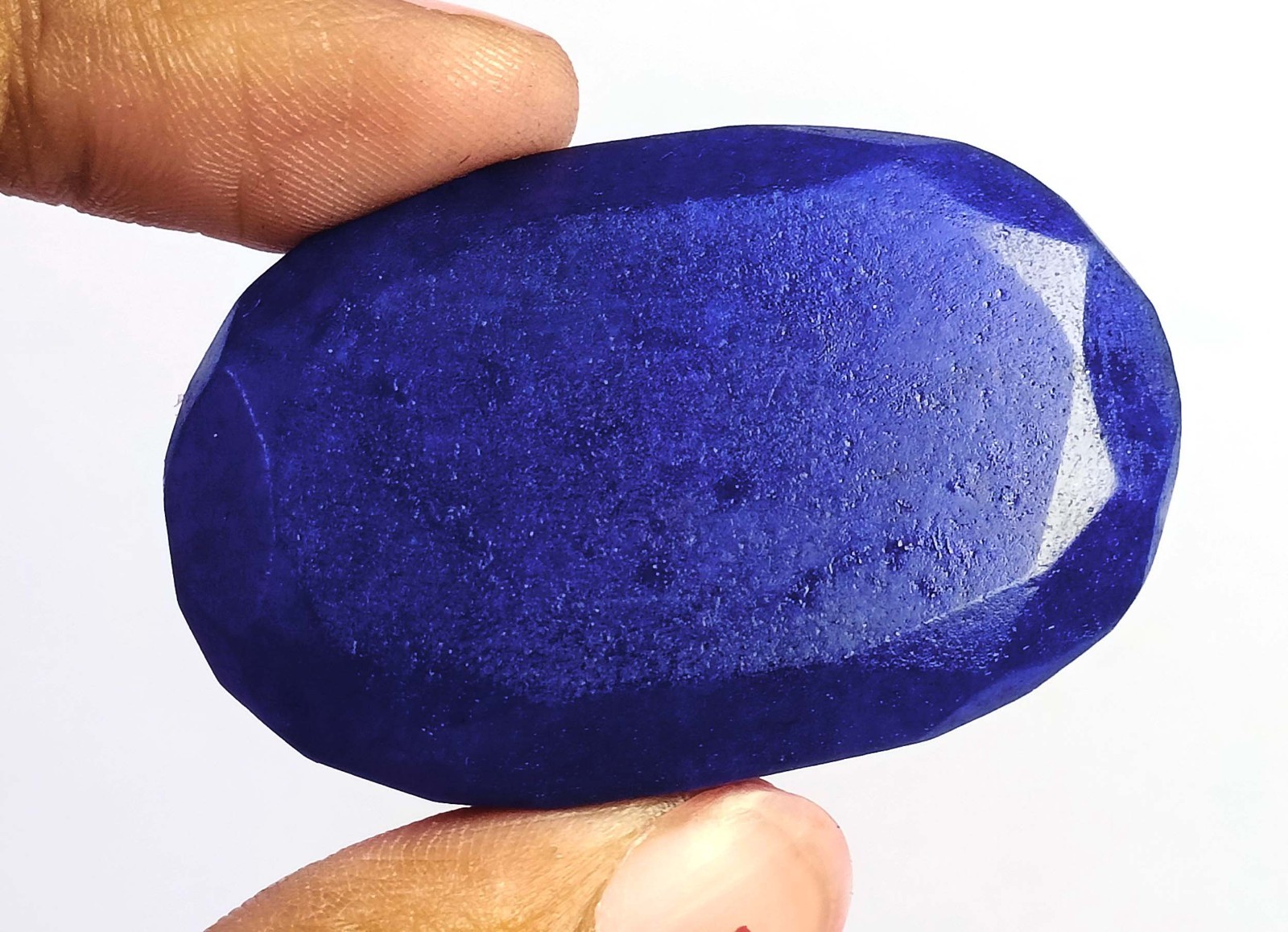 Superior High Quality 109 Ct Natural Blue Sapphire Oval Shape IGL Gemstone 6AHL
