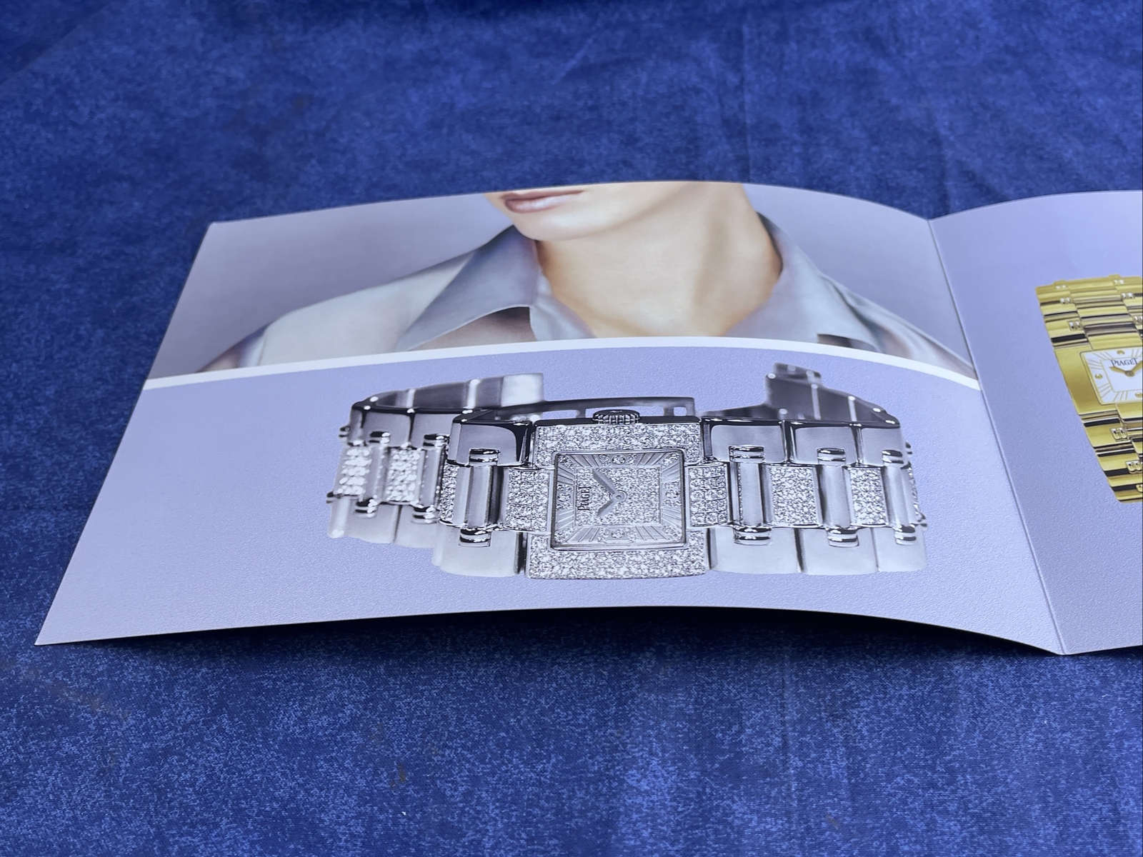 piaget dancer watch dealer brochure advertisment Z1125