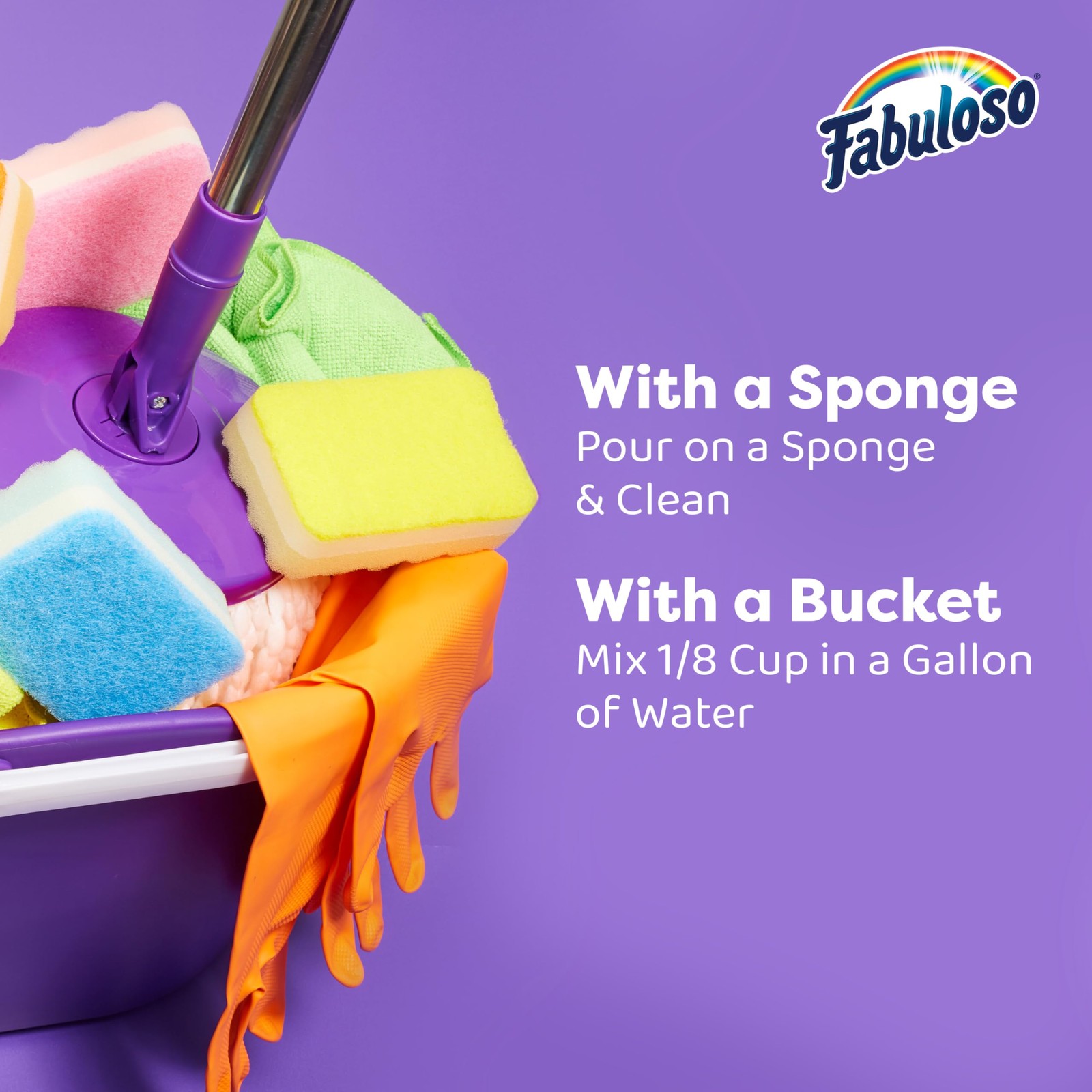 Fabuloso Multi-Purpose Cleaner & Floor Cleaner, 2X 56 Fl Oz (Pack of 1)