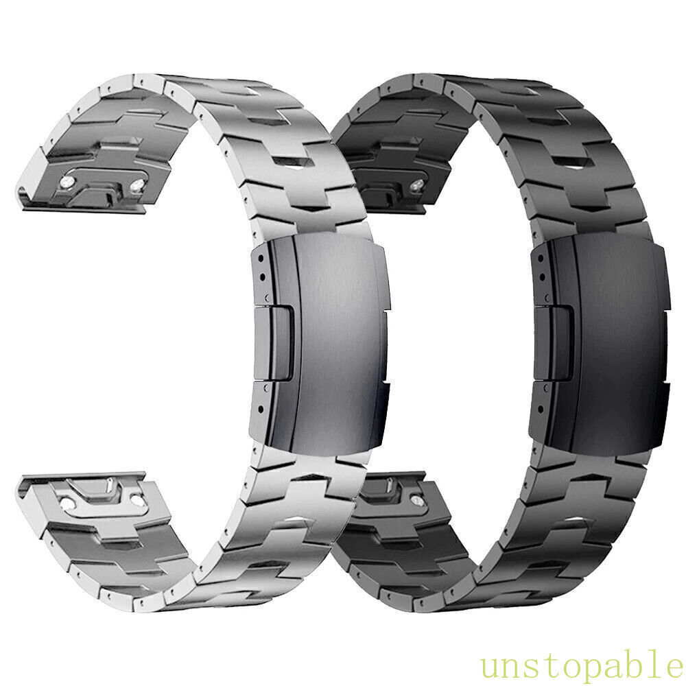26mm Quick Fit Titanium Watch Band Strap For Garmin Fenix 8 51MM 7X/6X/5X/Plus3