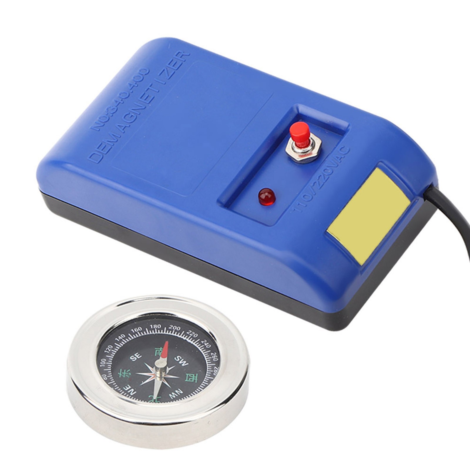 Electrical Demagnetizer Tools Compass Set For Watch Repair Degausser