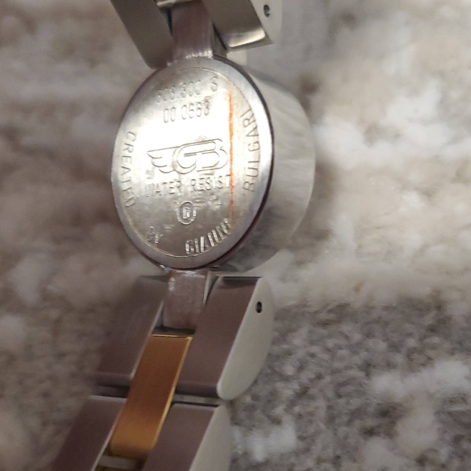 Enigma Two-Tone Stainless Steel Swiss Made Quartz Water-Resistant Watch