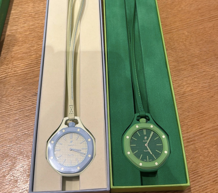 Swatch Audemars Piguet Bioceramic Royal Pop Pocket Watch 8 Color NO Tariffs InUS