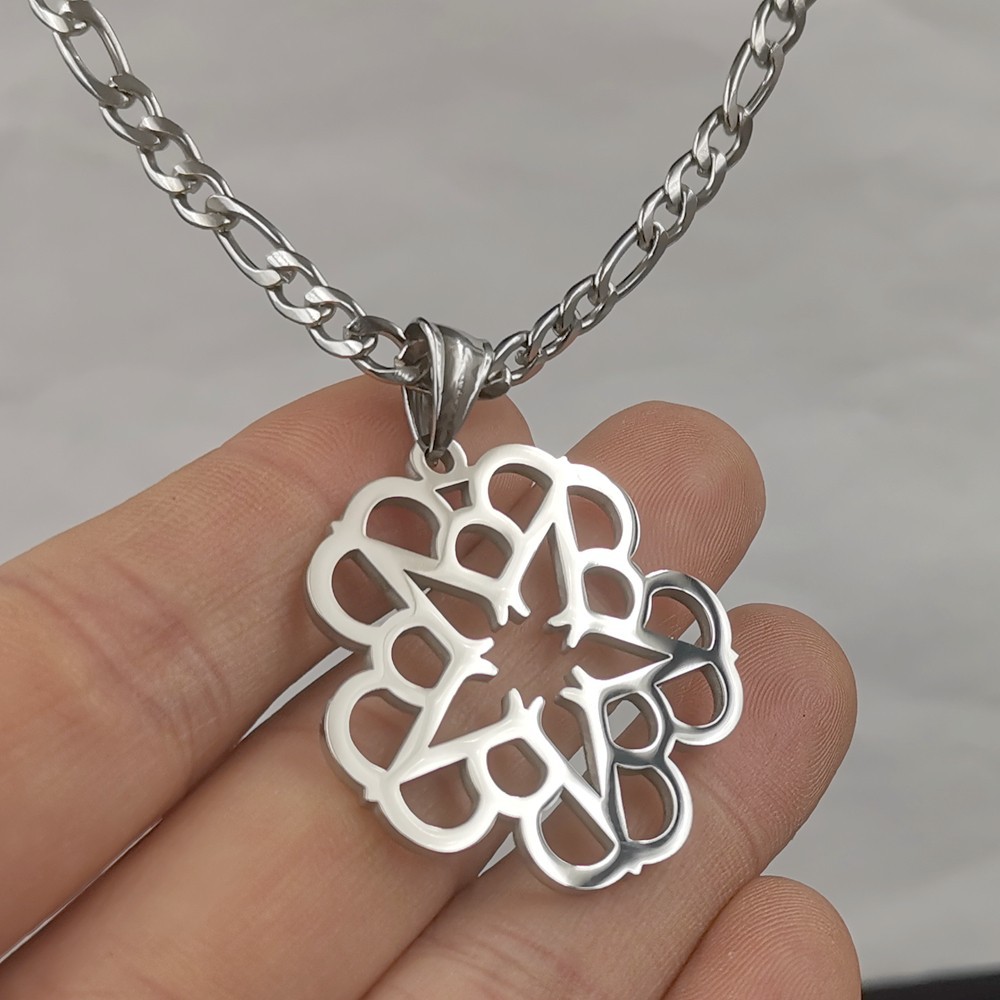 BVB Black Veil Brides Gothic Metal Band Stainless steel Pendant Necklace 24in