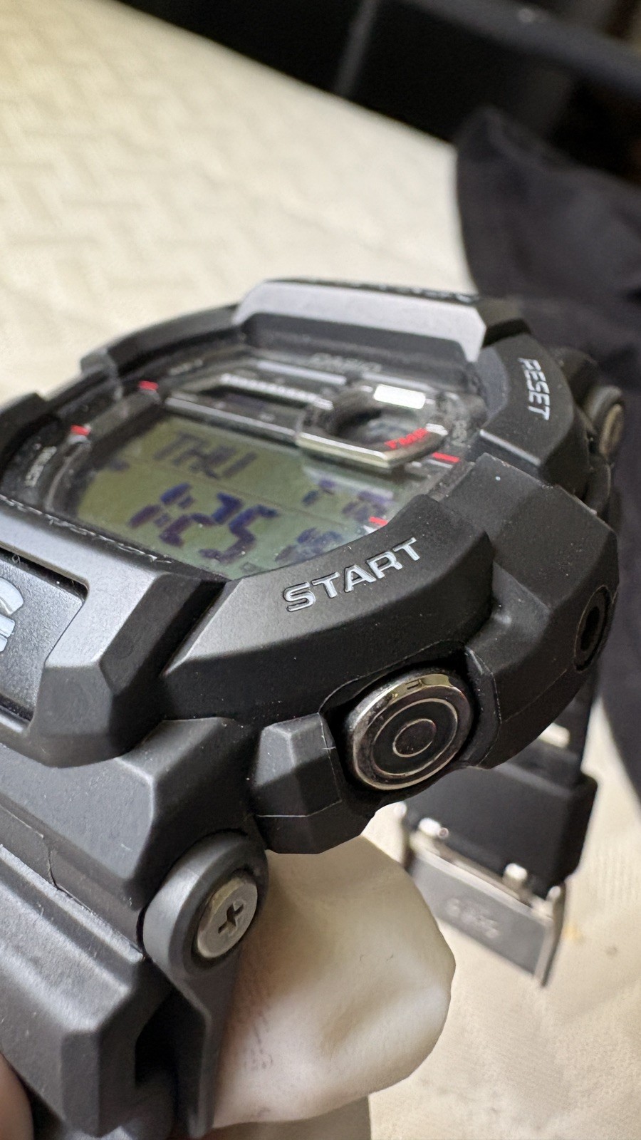 Casio G-Shock GD-350 Watch Black, Vibration Alarm, Timer, Shockproof