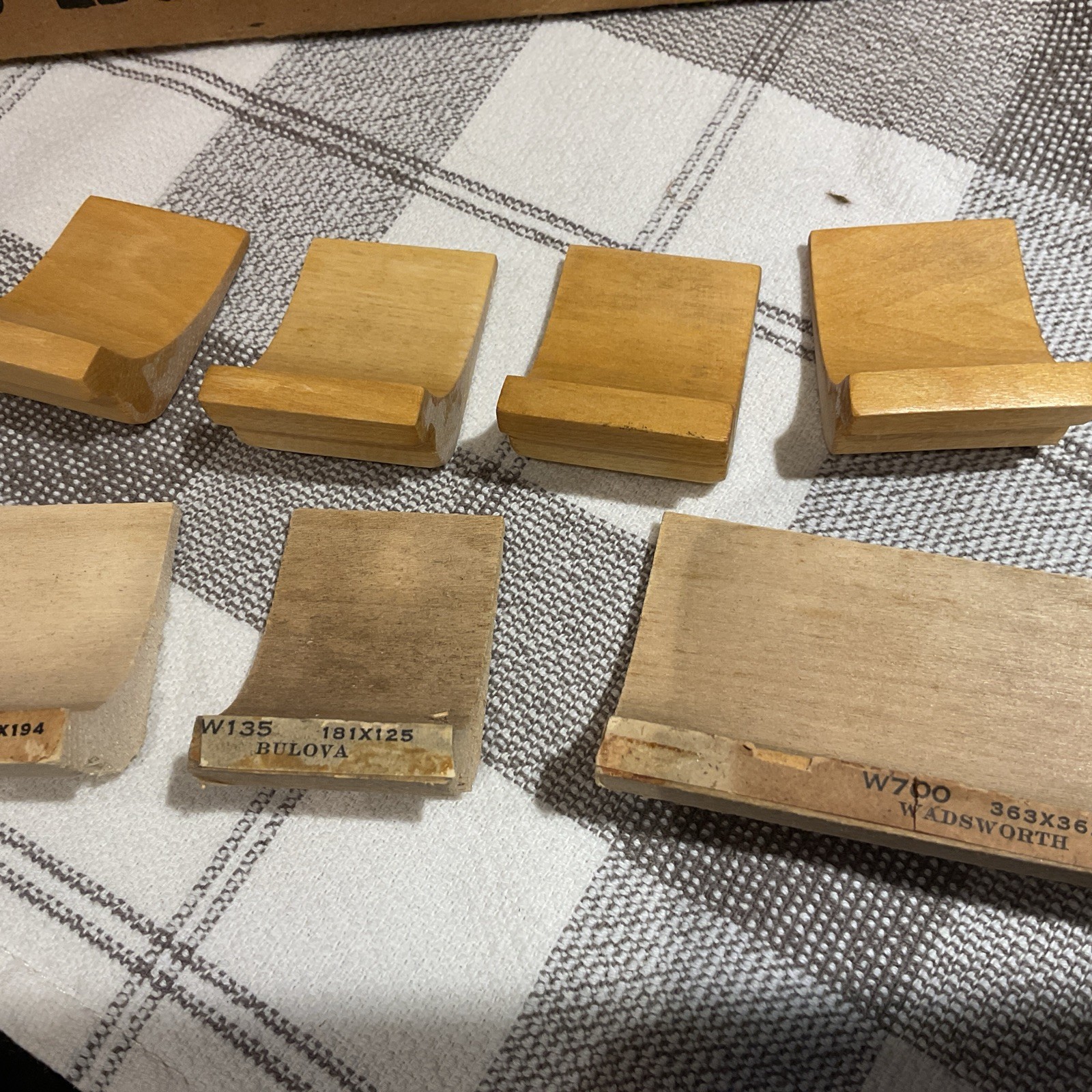 Wooden Watch Cabinet Inserts Bulk Lot