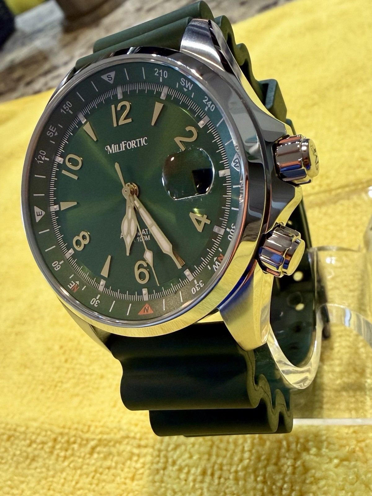 Milifortic S089 39.5mm ST2130 Compass Bezel Fkm Sapphire-NEW