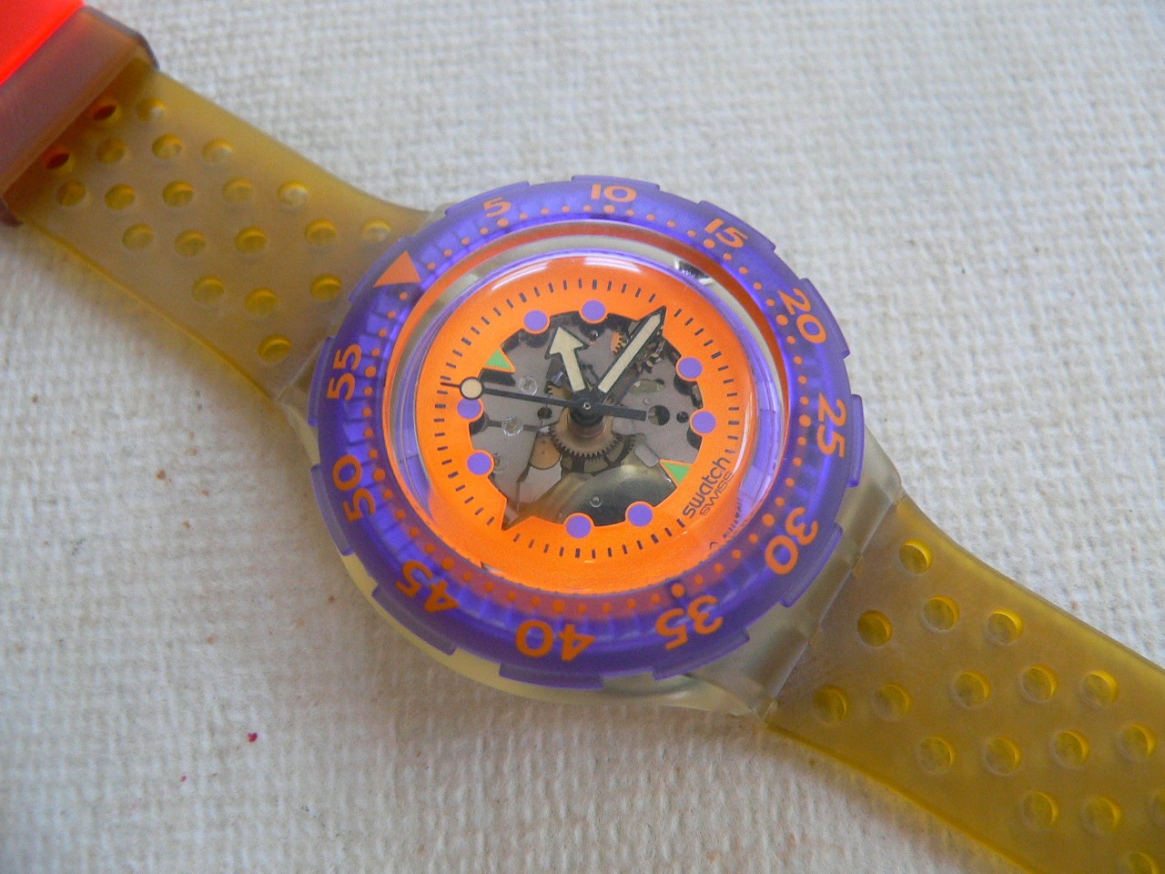 1991 Scuba 200 Swatch watch variation HYPPOCAMPUS SDK103