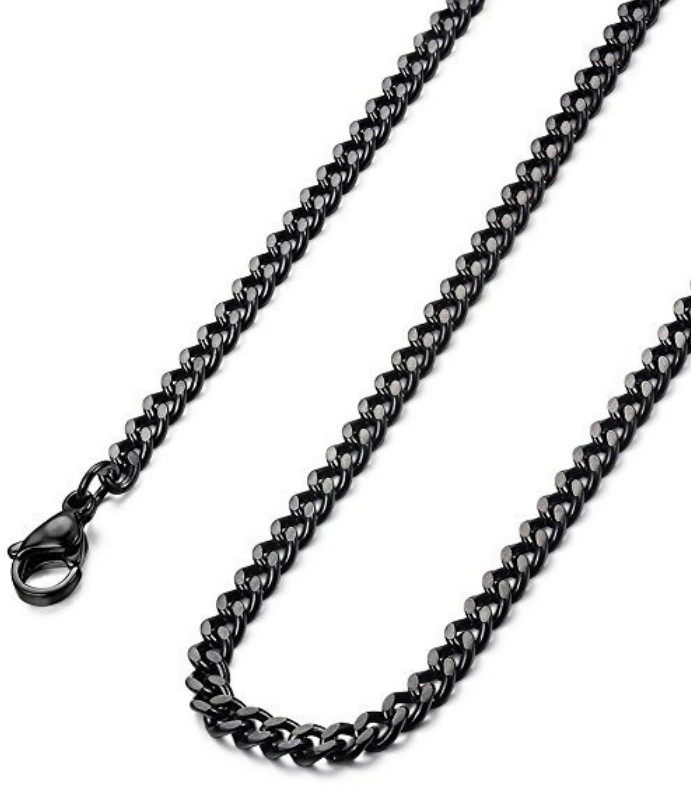 Men Women Gold Silver Stainless Steel 2/3/5/7mm Cuban Curb Chain Necklace 16-36″