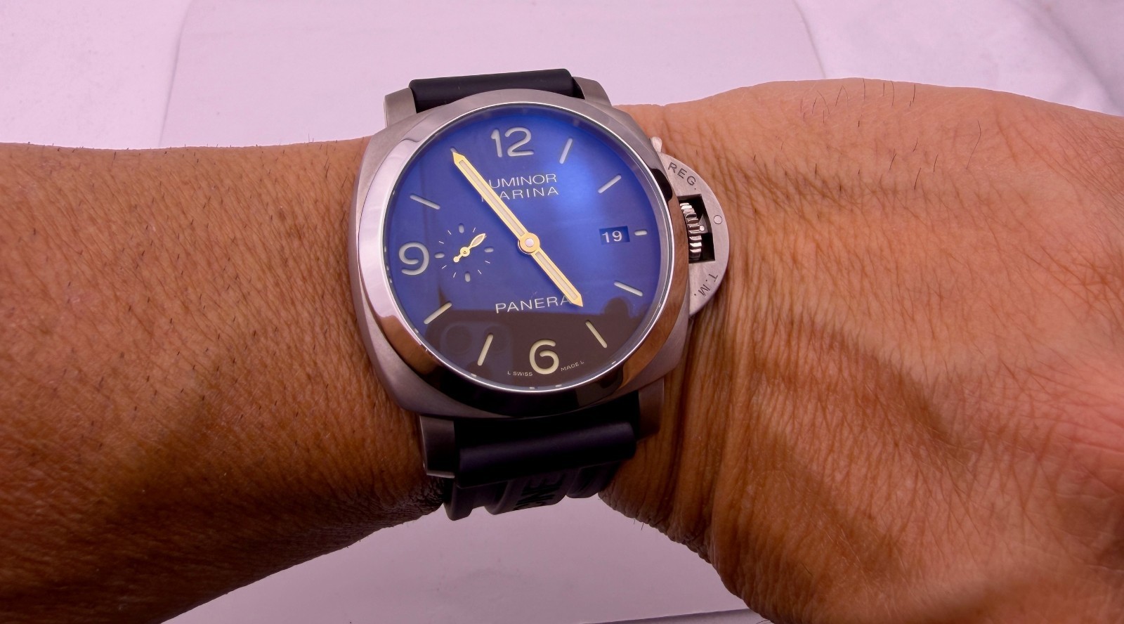 Panerai Luminor Marina 3 Days Titanium Ref. PAM00351 Case #568